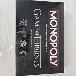 Monopoly Game of Thrones Collectors Edition Rare Sealed Trading Board Game